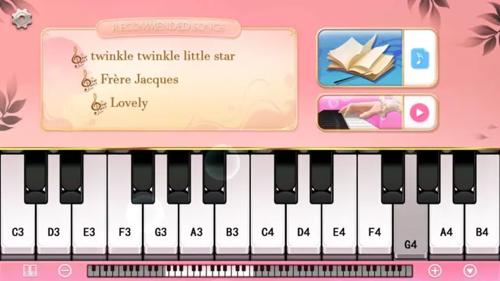 Piano Pink Master android App screenshot 1