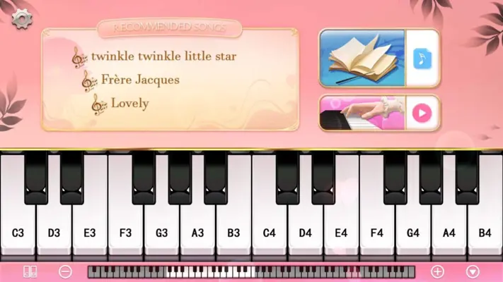 Piano Pink Master android App screenshot 3